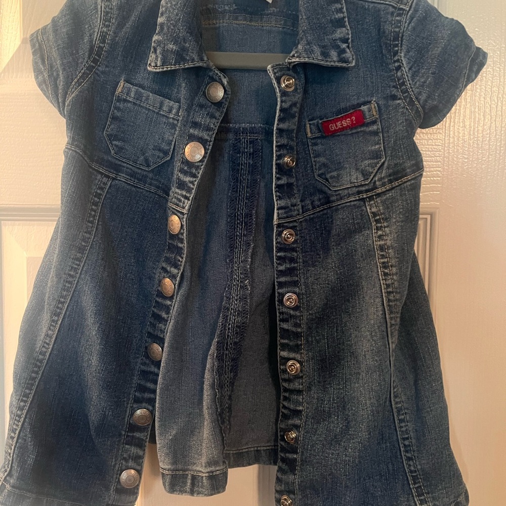 Guess Kids Dark Blue Denim Jacket
